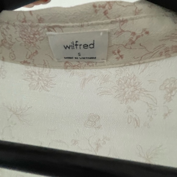 Aritzia Floral Midi Dress with Slit White and Pink size S - Picture 2 of 2